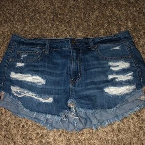 jean shorts